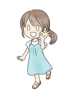 けんち蛍（けい） (ichi-bit)さんの【1枚5000円8枚合計4万円】SNS・ブログ用イラストの作成！3頭身キャラでポーズいろいろへの提案