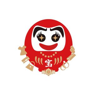 BEAR'S DESIGN (it-bear)さんの中古品の買取店「大判屋」だるまのイメージキャラクターへの提案