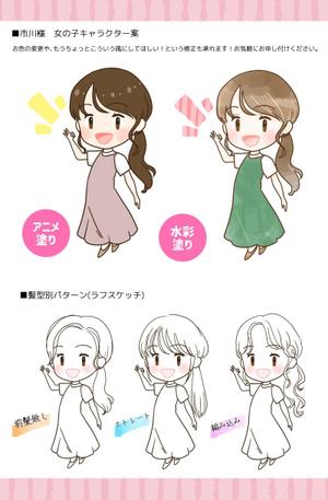 さかさもか※現在受付中の内容のみご相談可 (moka_il)さんの【1枚5000円8枚合計4万円】SNS・ブログ用イラストの作成！3頭身キャラでポーズいろいろへの提案