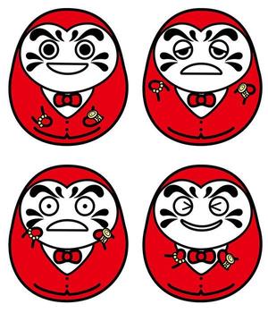 ISSOKU (kazunori131)さんの中古品の買取店「大判屋」だるまのイメージキャラクターへの提案