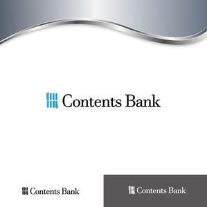 Designer B ()さんの著作権サービス「Contents Bank」のロゴへの提案