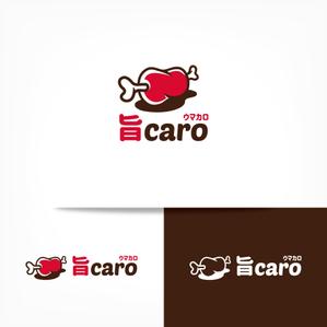 オーキ・ミワ (duckblue)さんのランチ限定　肉バル「旨caro」のロゴへの提案