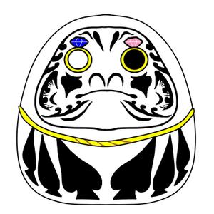 動物系キャラ制作が得意　ラフ無制限&無料 (nobanasi)さんの中古品の買取店「大判屋」だるまのイメージキャラクターへの提案