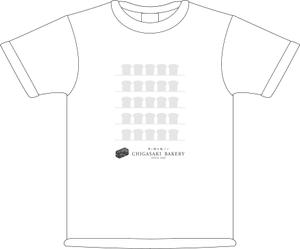 AWA ViLLAGE (awa_004)さんの食パン専門店「CHIGASAKI　BAKERY」の映えるTシャツを作りたい！への提案