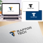 Hi-Design (hirokips)さんの名刺や表札、ウェブサイトにて使用する個人事業主事務所「Raptor Tech」のロゴへの提案