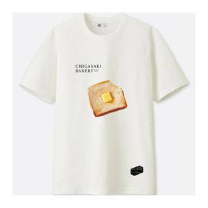 MoMo (plus_nekonote)さんの食パン専門店「CHIGASAKI　BAKERY」の映えるTシャツを作りたい！への提案