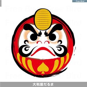 free bird (free-bird)さんの中古品の買取店「大判屋」だるまのイメージキャラクターへの提案