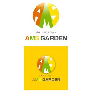 serve2000 (serve2000)さんの「パチンコ＆スロット　アムズガーデン（AMS GARDEN）」のロゴ作成への提案