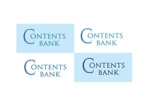 tukasagumiさんの著作権サービス「Contents Bank」のロゴへの提案