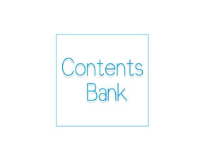 tukasagumiさんの著作権サービス「Contents Bank」のロゴへの提案
