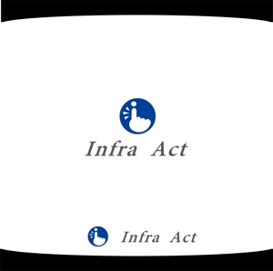 kohei (koheimax618)さんの道路橋などインフラ構造物の点検ビジネス”InfraAct（インフラアクト）”のロゴへの提案
