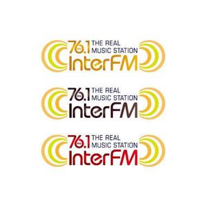 さんの「76.1 THE REAL MUSIC STATION InterFM」のロゴ作成への提案