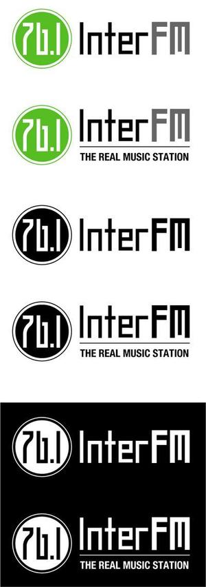 softwaters (sws_d)さんの「76.1 THE REAL MUSIC STATION InterFM」のロゴ作成への提案