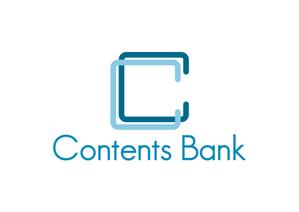 tora (tora_09)さんの著作権サービス「Contents Bank」のロゴへの提案