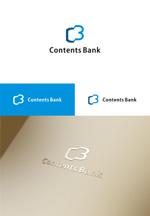 はなのゆめ (tokkebi)さんの著作権サービス「Contents Bank」のロゴへの提案