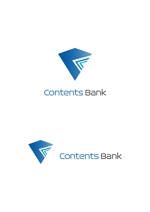 ing (ryoichi_design)さんの著作権サービス「Contents Bank」のロゴへの提案