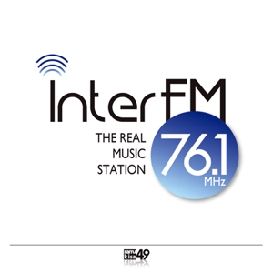 sakitakataka (ramukisa_49)さんの「76.1 THE REAL MUSIC STATION InterFM」のロゴ作成への提案