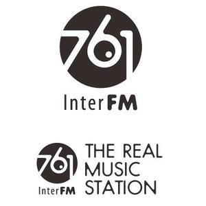 james_44さんの「76.1 THE REAL MUSIC STATION InterFM」のロゴ作成への提案