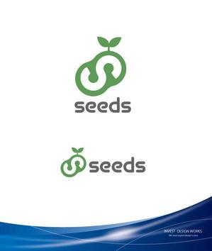 invest (invest)さんのディスプレイ資材販売会社「seeds」のロゴ制作への提案
