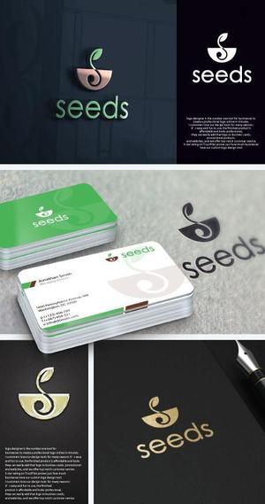 take5-design (take5-design)さんのディスプレイ資材販売会社「seeds」のロゴ制作への提案