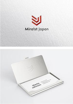 DECO (DECO)さんの外国籍ITエンジニア向けの転職コンサルティング「Miraist　Japan」の会社ロゴへの提案