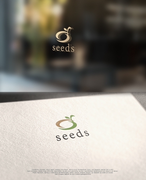 NJONESKYDWS (NJONES)さんのディスプレイ資材販売会社「seeds」のロゴ制作への提案