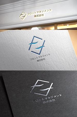 mizuno5218 (mizuno5218)さんの宿泊施設の管理運営会社『フロントマネジメント株式会社』のロゴ+英語表記のフォントへの提案