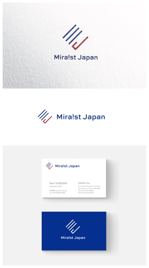 ainogin (ainogin)さんの外国籍ITエンジニア向けの転職コンサルティング「Miraist　Japan」の会社ロゴへの提案