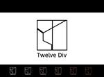 yokoyama (jobuser_yok01)さんのアートを販売するWEBサイト「Twelve Div」のロゴデザインへの提案