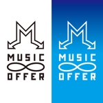 ハイデザイン (highdesign)さんの音楽家が仕事を探すサイト　MUSIC∞OFFER　のロゴへの提案
