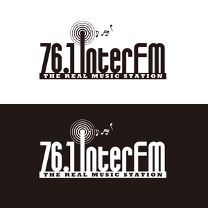 kumachin01さんの「76.1 THE REAL MUSIC STATION InterFM」のロゴ作成への提案