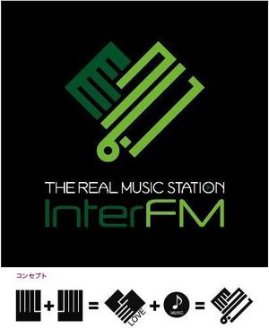 ヘッドディップ (headdip7)さんの「76.1 THE REAL MUSIC STATION InterFM」のロゴ作成への提案