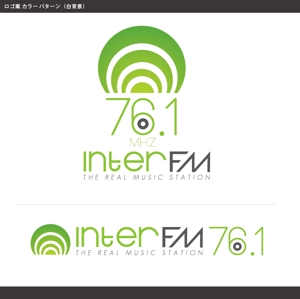 a-stoneupさんの「76.1 THE REAL MUSIC STATION InterFM」のロゴ作成への提案