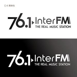 tkm_umr (elect_romeca)さんの「76.1 THE REAL MUSIC STATION InterFM」のロゴ作成への提案