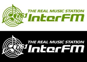 さんの「76.1 THE REAL MUSIC STATION InterFM」のロゴ作成への提案