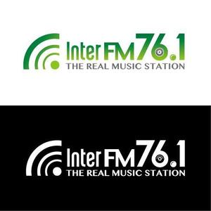 さんの「76.1 THE REAL MUSIC STATION InterFM」のロゴ作成への提案