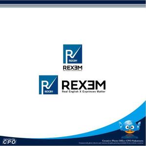中津留　正倫 (cpo_mn)さんの教育系企業「REXEM」のロゴ制作への提案