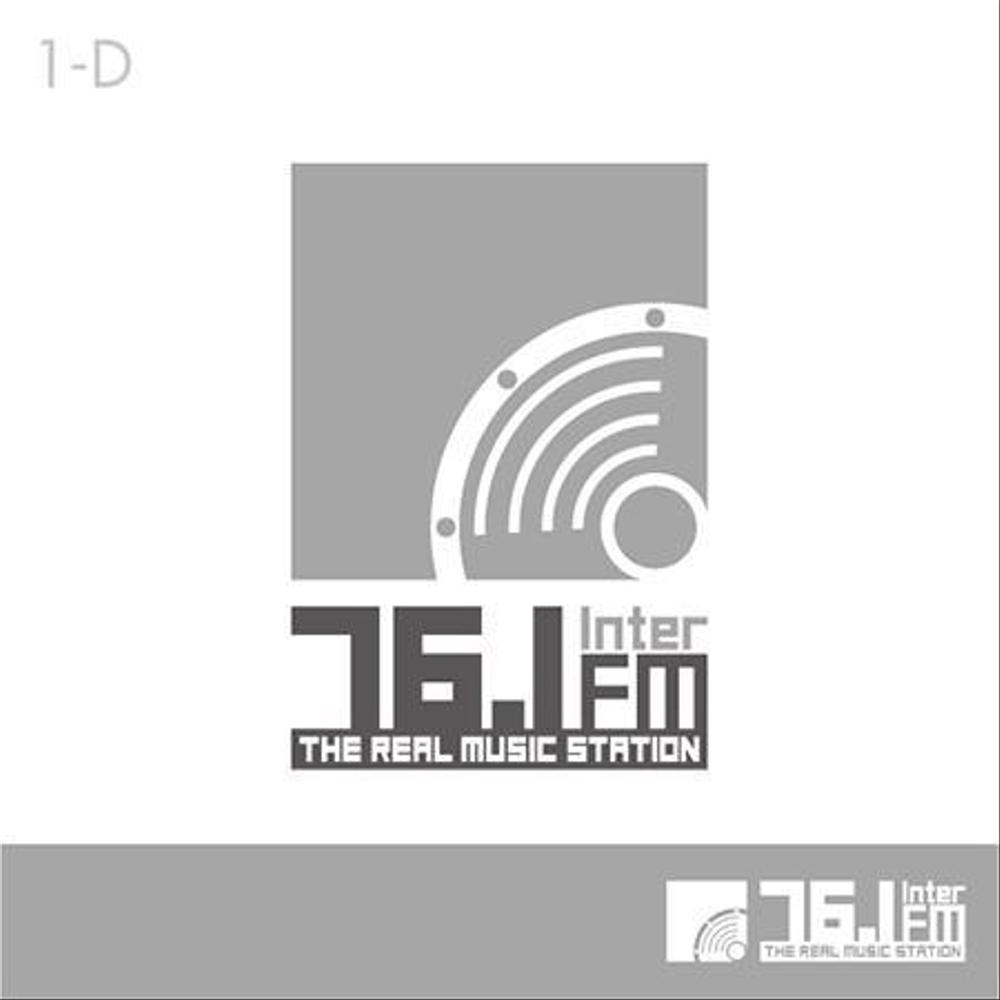 「76.1 THE REAL MUSIC STATION InterFM」のロゴ作成