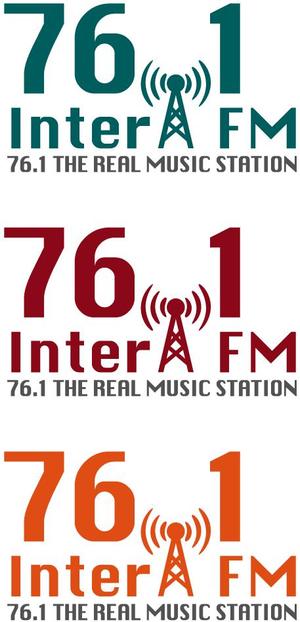 subaru_123さんの「76.1 THE REAL MUSIC STATION InterFM」のロゴ作成への提案