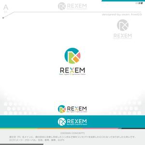 okam- (okam_free03)さんの教育系企業「REXEM」のロゴ制作への提案