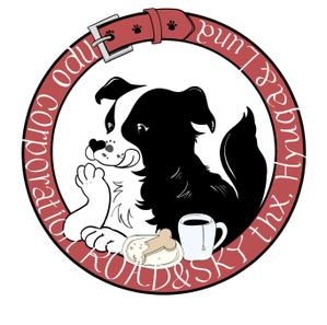 ノモト (cheshire_cw)さんの犬用クッキーラベル用にボーダーコリーのキャラクターデザインへの提案