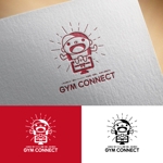 【活動休止中】karinworks (karinworks)さんのスポーツクラブ・体操教室「GYM CONNECT」のロゴデザインへの提案
