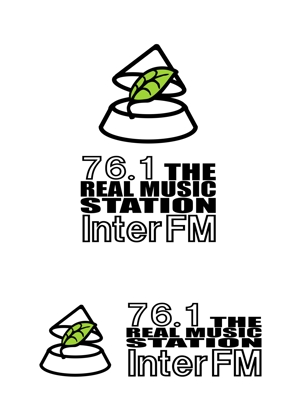 kikujiro (kiku211)さんの「76.1 THE REAL MUSIC STATION InterFM」のロゴ作成への提案
