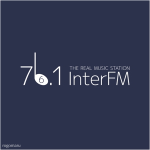 ロゴ研究所 (rogomaru)さんの「76.1 THE REAL MUSIC STATION InterFM」のロゴ作成への提案