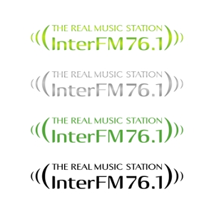 STUDIO CREATION (hana-maru-MaruGet)さんの「76.1 THE REAL MUSIC STATION InterFM」のロゴ作成への提案