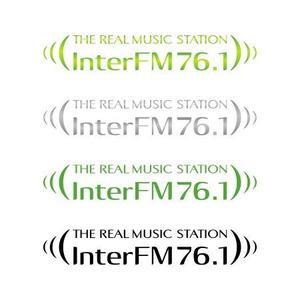 STUDIO CREATION (hana-maru-MaruGet)さんの「76.1 THE REAL MUSIC STATION InterFM」のロゴ作成への提案