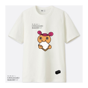 MoMo (plus_nekonote)さんの食パン専門店「CHIGASAKI　BAKERY」の映えるTシャツを作りたい！への提案