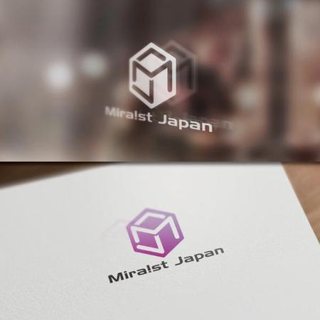 BKdesign (late_design)さんの外国籍ITエンジニア向けの転職コンサルティング「Miraist　Japan」の会社ロゴへの提案