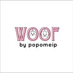ミンニョロ デザイン (masakitakahashi)さんの犬の幼稚園　ドッグサロン　『Woof by popomeip』のロゴデザインへの提案