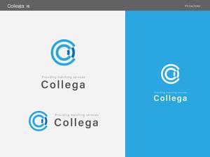 Y's Factory (ys_factory)さんのITでつなぐを実現するプラットフォームを提供する会社「コレーガ株式会社」のロゴへの提案